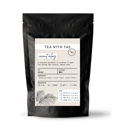 Coconut Oolong Tea Pouch - 20 Sachets