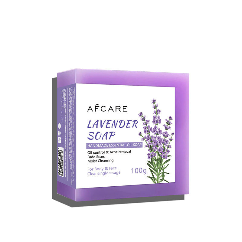 Handmade Lavender Soap for Face & Body