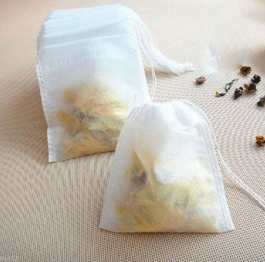 100Pcs Lot Non-Woven Fabric Teabags 5.5 X 7CM