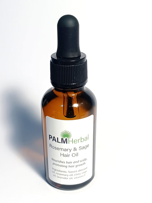 PALM Rosemary & Sage Hair Oil