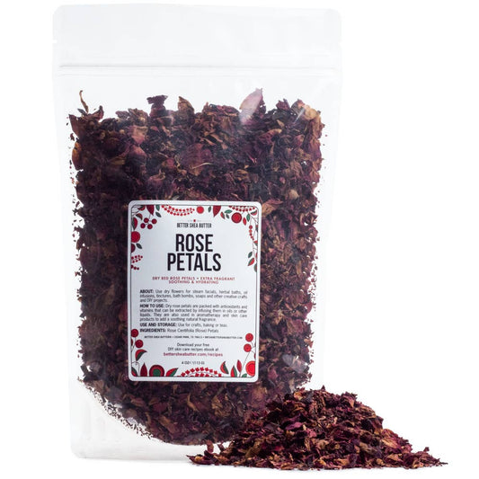 Bulk Red Rose Petals - For Teas, Soaps, Crafts